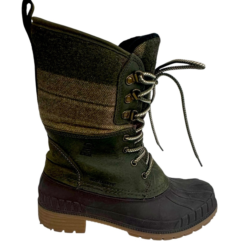 Kamik 3M Thinsulate Water Resistant Genuine Leather Lace Up High Boots Womens 7 - Picture 5 of 13